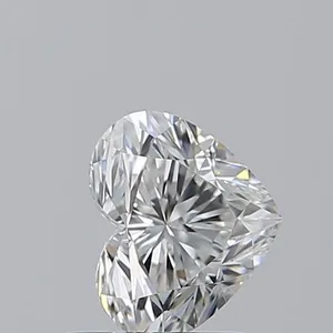 1ct HEART E VVS2 Natural diamond