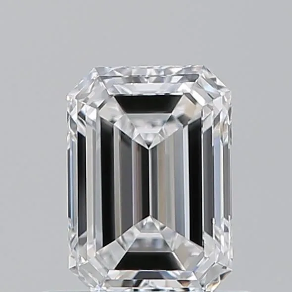 0.7ct EMERALD D VVS2 Natural diamond