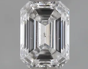 0.33ct EMERALD E SI2 Natural diamond