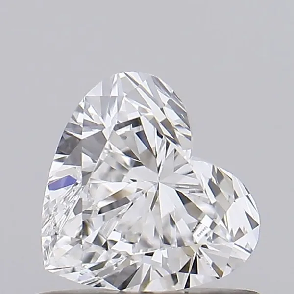 0.54ct HEART D VVS2 Lab diamond