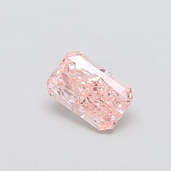 1.09ct RADIANT Fancy Intense Pink VVS2 Coloured Lab diamond