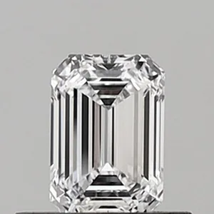 0.54ct EMERALD D IF Lab diamond