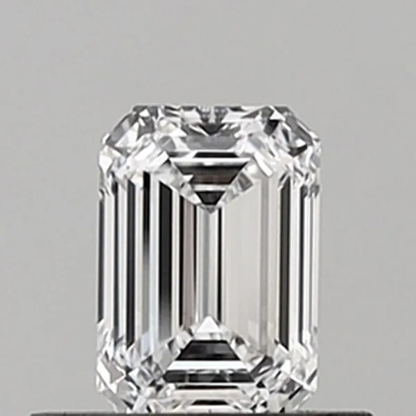 0.54ct EMERALD D IF Lab diamond