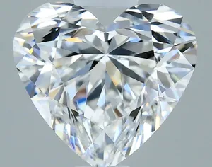 0.5ct HEART E VS1 Natural diamond