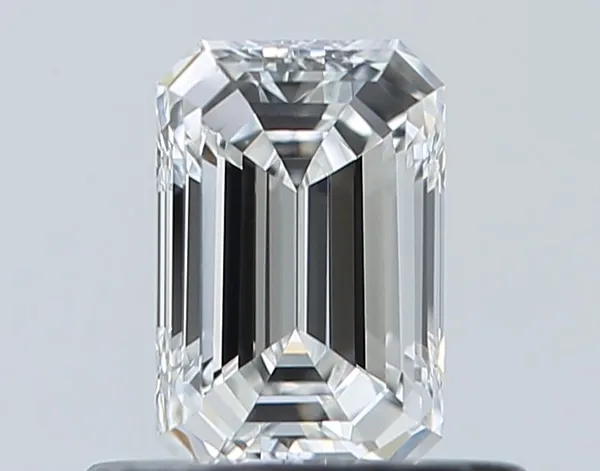0.51ct EMERALD F VVS1 Natural diamond