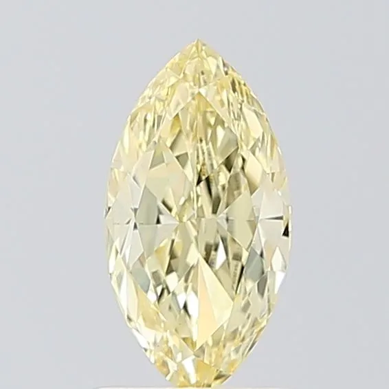 1.02ct MARQUISE Fancy Yellow VS1 Coloured Lab diamond