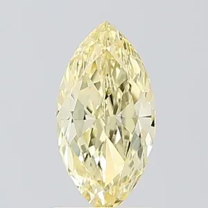 1.02ct MARQUISE Fancy Yellow VS1 Coloured Lab diamond