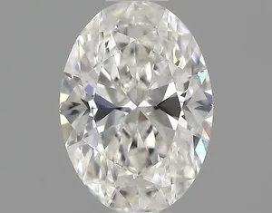 0.5ct OVAL F VVS1 Natural diamond