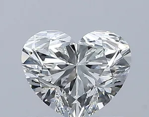 0.71ct HEART H VVS2 Natural diamond