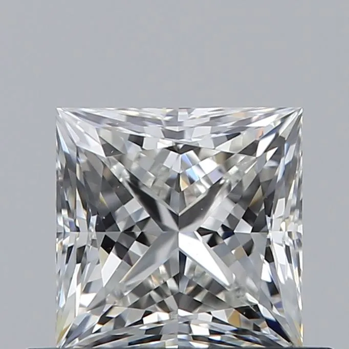 0.60ct PRINCESS H VVS2 Natural diamond