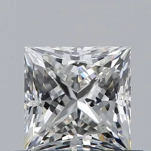 0.6ct PRINCESS H VVS2 Natural diamond