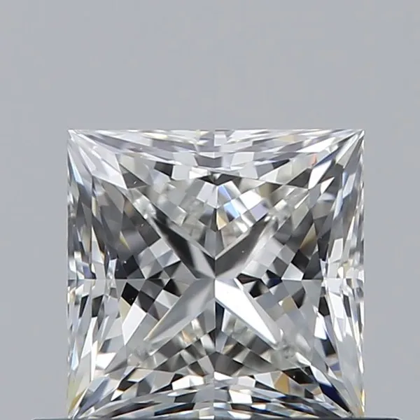0.6ct PRINCESS H VVS2 Natural diamond