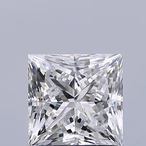 1.08ct PRINCESS E VS2 Natural diamond