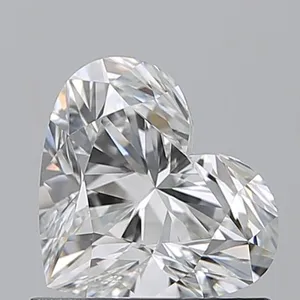0.9ct HEART G VVS2 Natural diamond