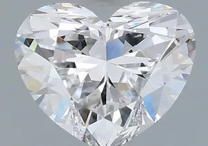 0.91ct HEART D VVS2 Lab diamond