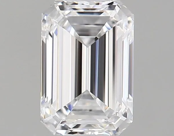 0.58ct EMERALD D VVS1 Lab diamond