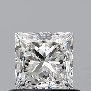 0.7ct PRINCESS H VVS2 Natural diamond