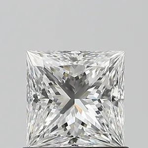 0.9ct PRINCESS F VS2 Natural diamond