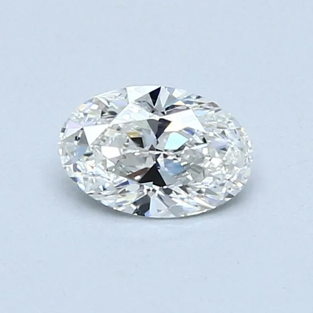 0.51ct OVAL F VVS2 Natural diamond