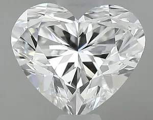 0.71ct HEART E VVS2 Natural diamond