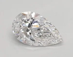 0.64ct PEAR D VVS2 Lab diamond