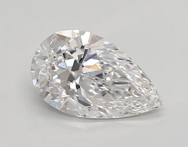 0.64ct PEAR D VVS2 Lab diamond