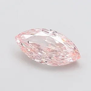 1.36ct MARQUISE Fancy Intense Pink VS1 Coloured Lab diamond