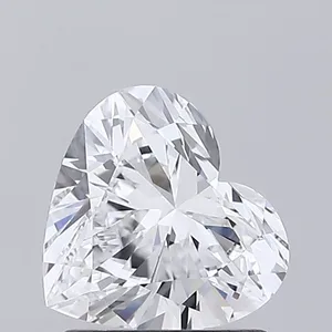 1.09ct HEART D VVS1 Lab diamond