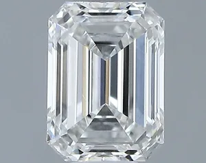 0.31ct EMERALD F VVS1 Natural diamond