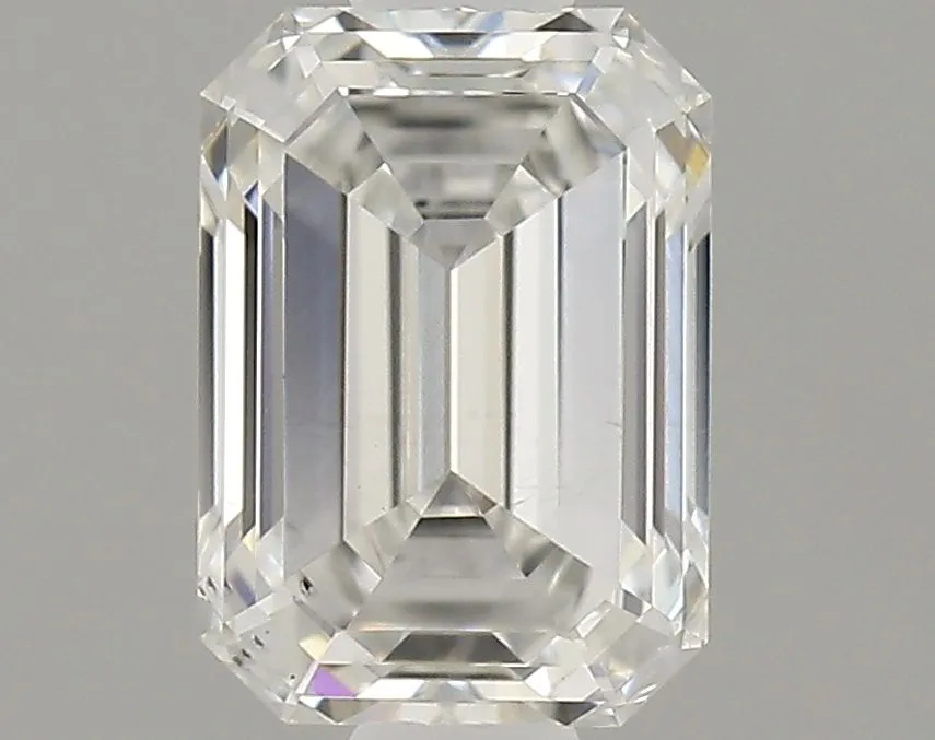 0.72ct EMERALD F VS2 Lab Grown diamond