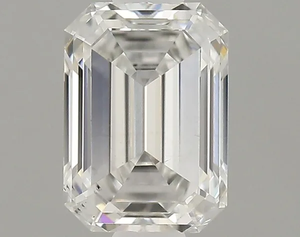 0.72ct EMERALD F VS2 Lab diamond