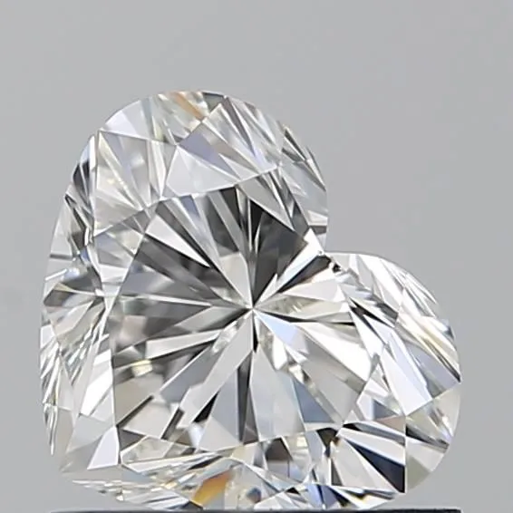 0.90ct HEART H VVS1 Natural diamond