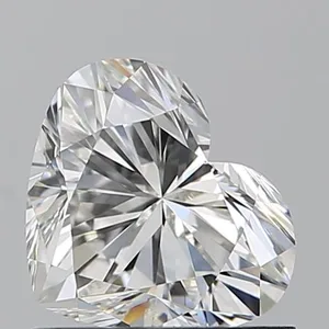 0.9ct HEART H VVS1 Natural diamond