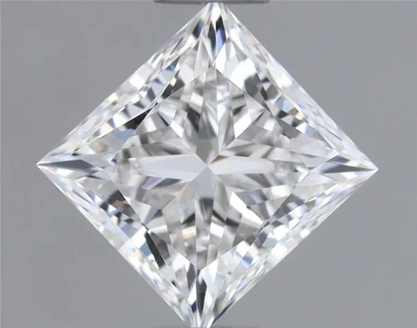 0.47ct PRINCESS F VVS1 Natural diamond