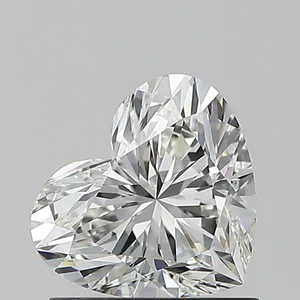 0.91ct HEART H VVS2 Natural diamond