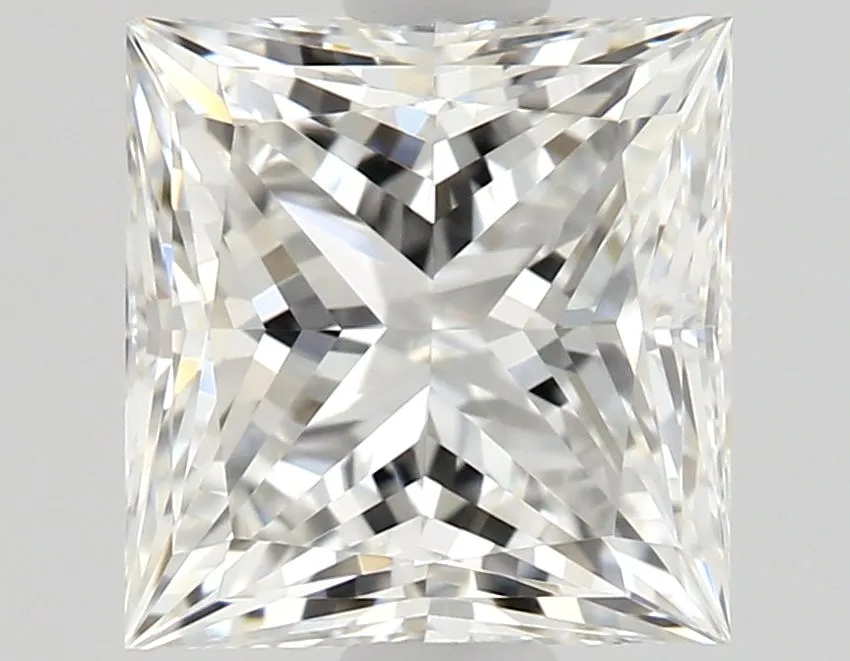 0.91ct PRINCESS F VVS1 Natural diamond