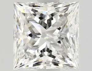 0.91ct PRINCESS F VVS1 Natural diamond