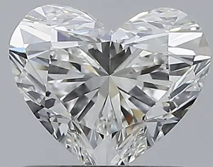0.7ct HEART H VVS2 Natural diamond