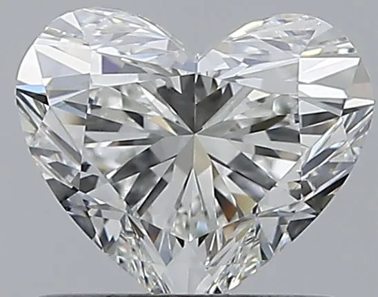 0.7ct HEART H VVS2 Natural diamond