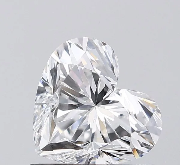 0.9ct HEART F VVS1 Natural diamond