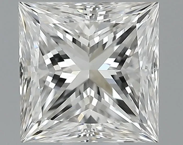 0.80ct PRINCESS G VVS2 Natural diamond