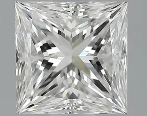 0.8ct PRINCESS G VVS2 Natural diamond
