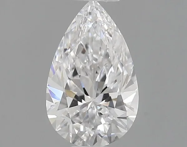 0.44ct PEAR D VVS2 Lab diamond
