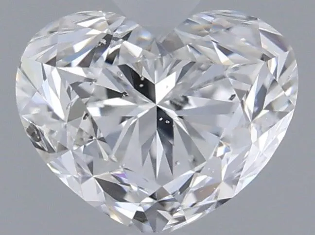 0.80ct HEART D SI2 Natural diamond