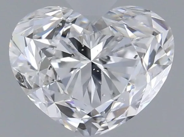 0.8ct HEART D SI2 Natural diamond