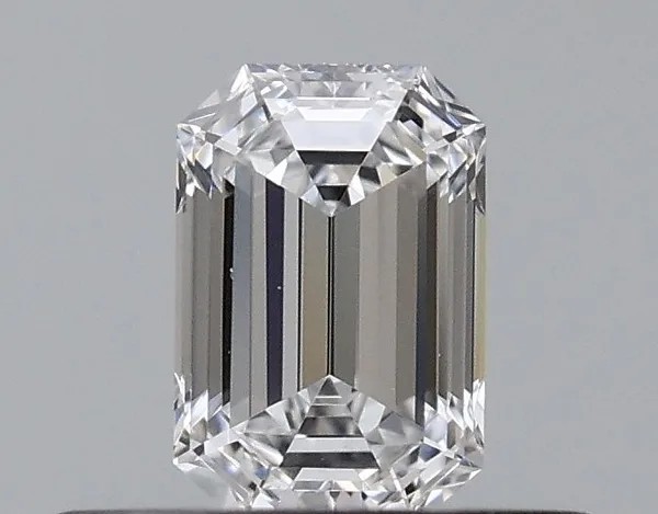 0.3ct EMERALD D IF Natural diamond