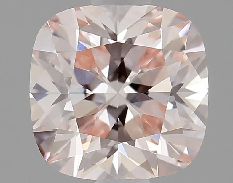 1.00ct CUSHION Fancy Intense Pink VVS2 Coloured Lab diamond