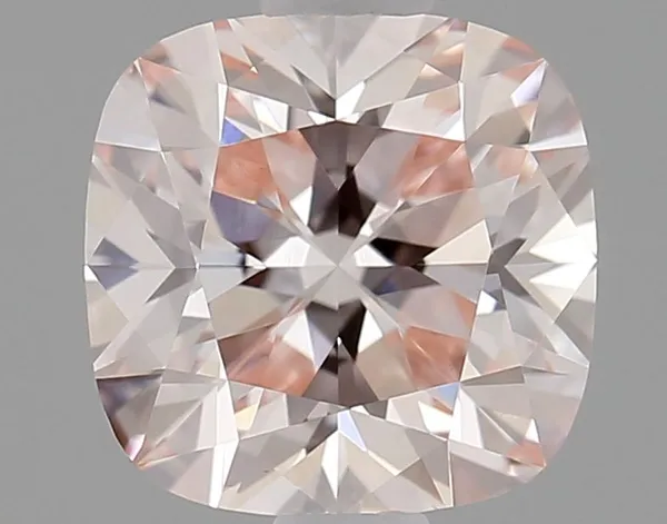 1ct CUSHION Fancy Intense Pink VVS2 Coloured Lab diamond