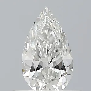 0.34ct PEAR F VVS1 Natural diamond