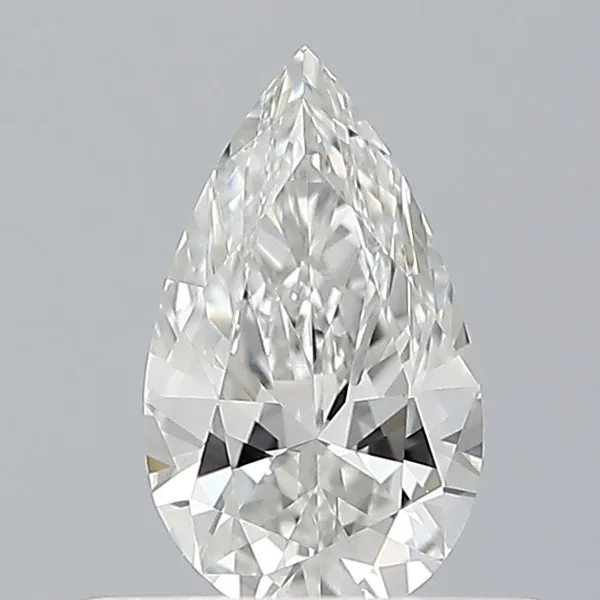 0.34ct PEAR F VVS1 Natural diamond